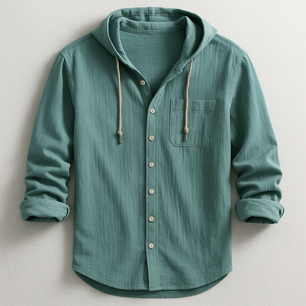 Stanley | Luxury Hooded Shirt