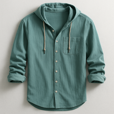 Stanley | Luxury Hooded Shirt