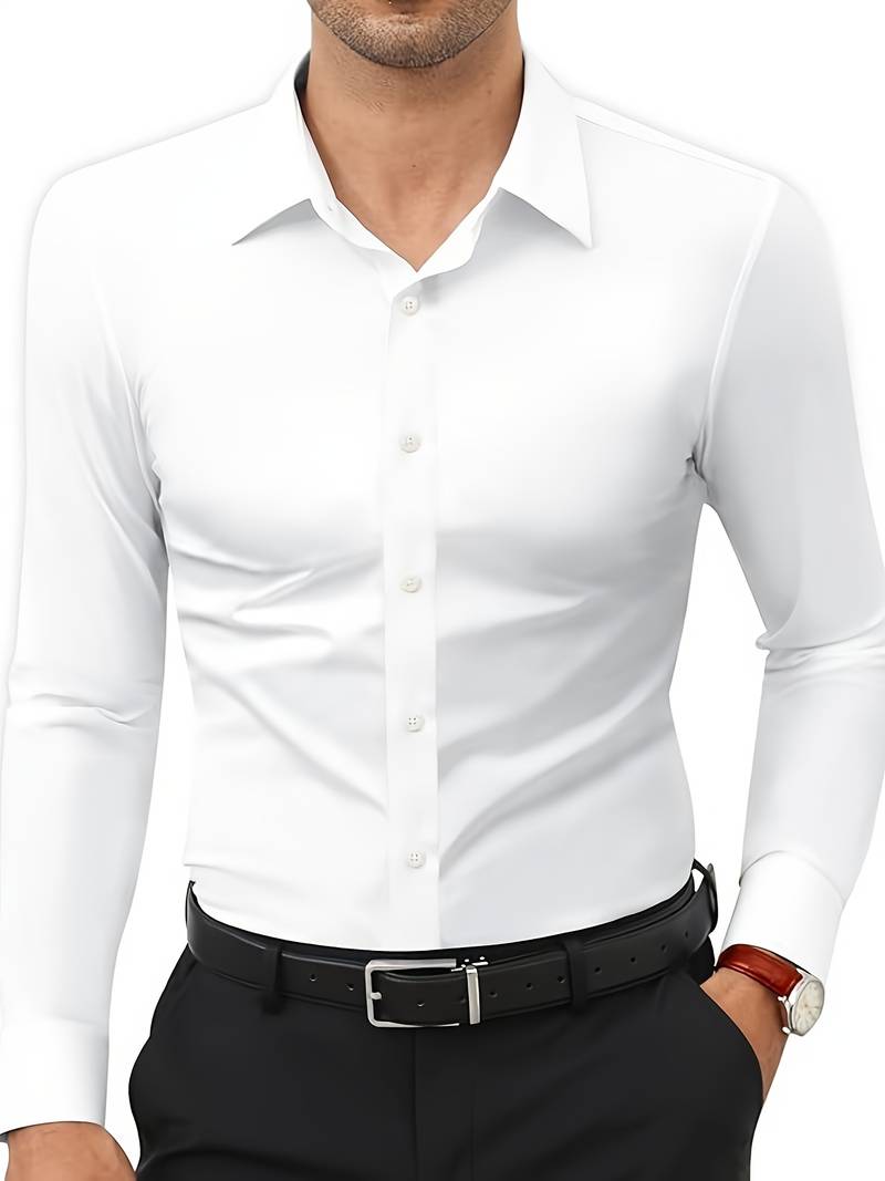 Duncan® | Long-Sleeved Shirt With Buttons For Men