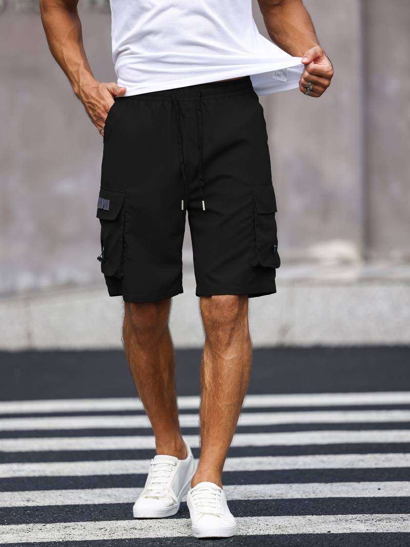 Orestes® | Trendy Men'S Cargo Shorts With Drawstring