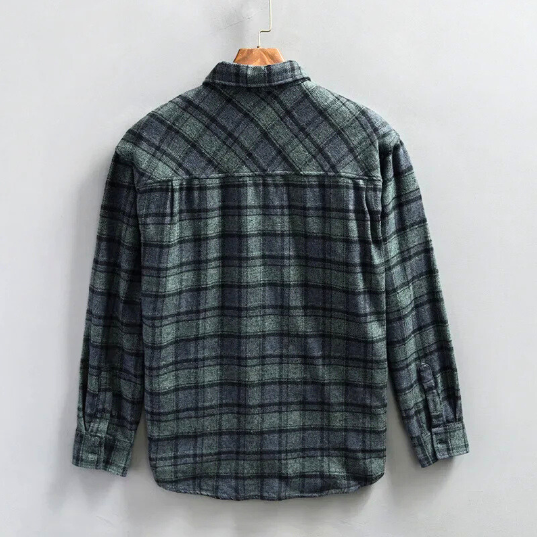 Amias® | CANYON VINTAGE PLAID SHIRT