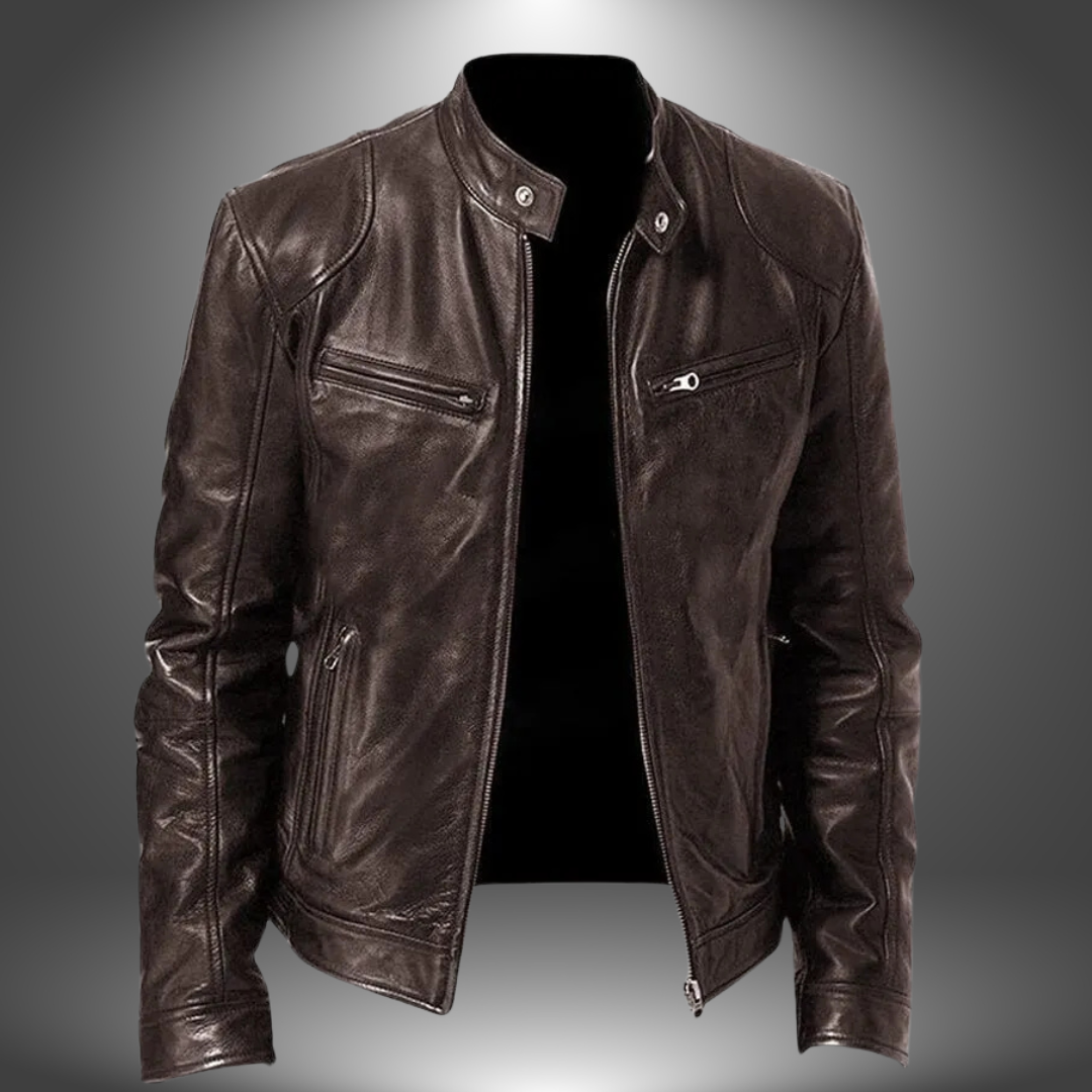 Rowan | Men's Handcrafted Leather Jacket