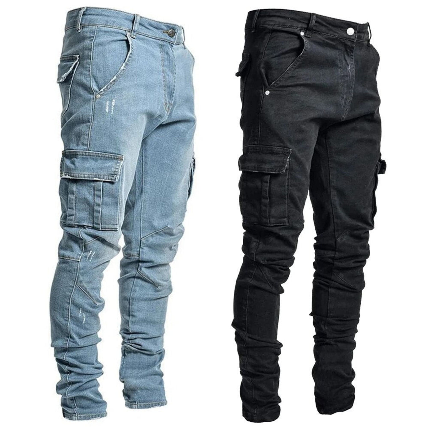 Jamie® | Men's slim fit cargo trousers