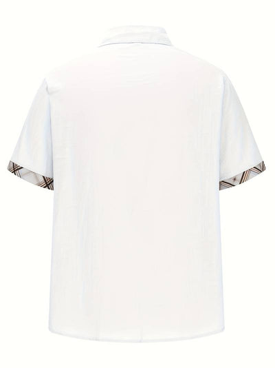 Luella® | Stylish Traditional Shirt With Checkered Graphic Print