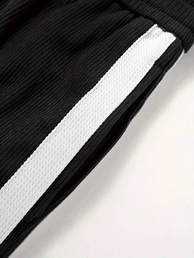 Quilino® | Color Block Drawstring Pants For Men