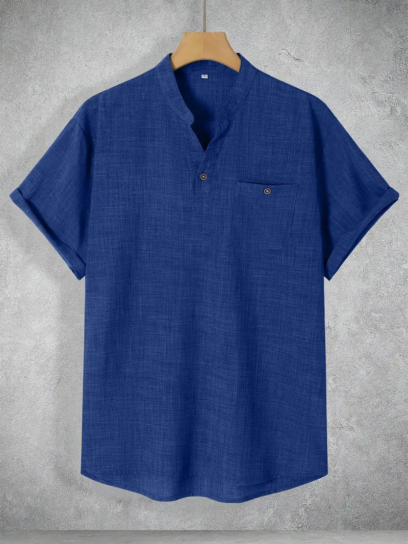 Jarvis | Short-sleeved shirt with chest pocket
