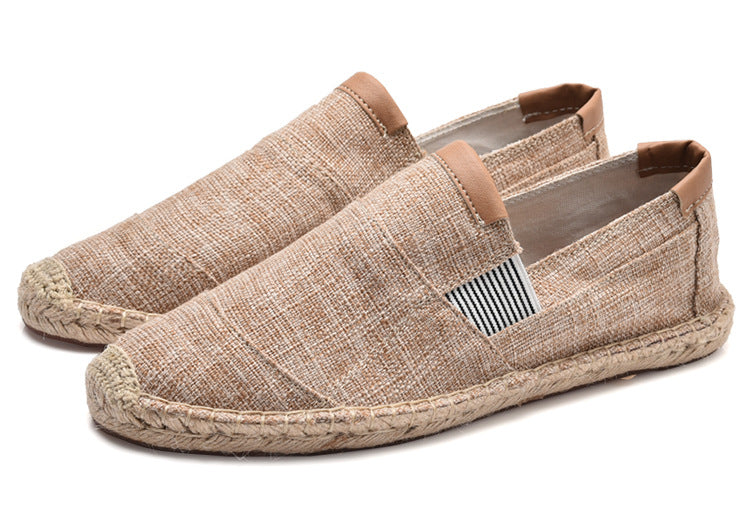Kalan® | Stylish Handmade Canvas Straw Shoes