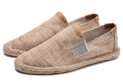 Kalan® | Stylish Handmade Canvas Straw Shoes