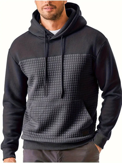 Mack | Textured Knit Hoodie