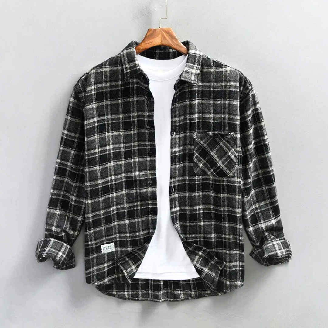 Amias® | CANYON VINTAGE PLAID SHIRT