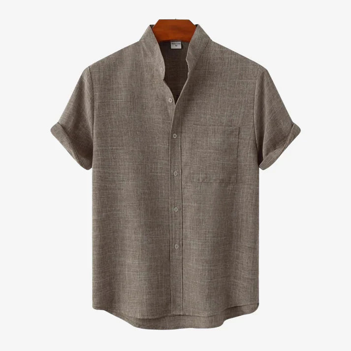 Kurt® | Short Sleeve Linen Shirt