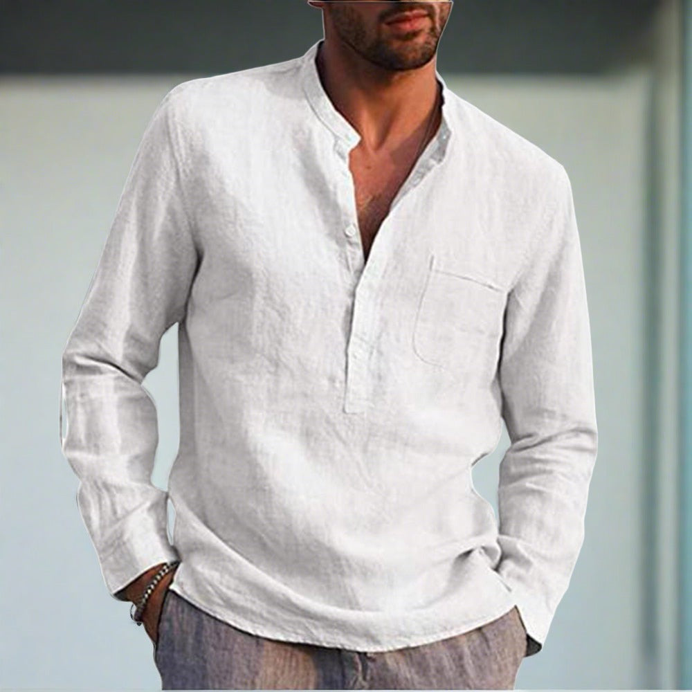 Jocelyn® | Beautiful Linen Shirt With Breast Pocket