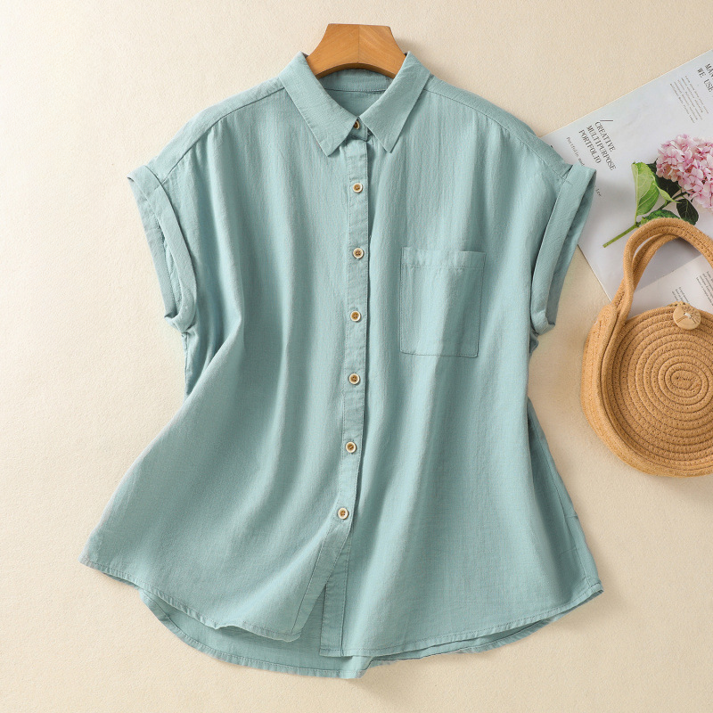 Gavin | Aurelie Linen Blouse