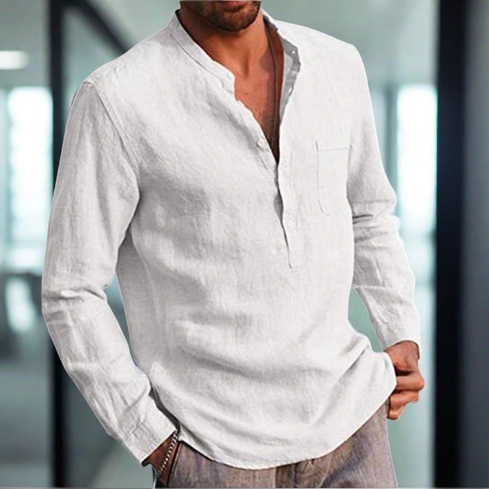 Jocelyn® | Beautiful Linen Shirt With Breast Pocket
