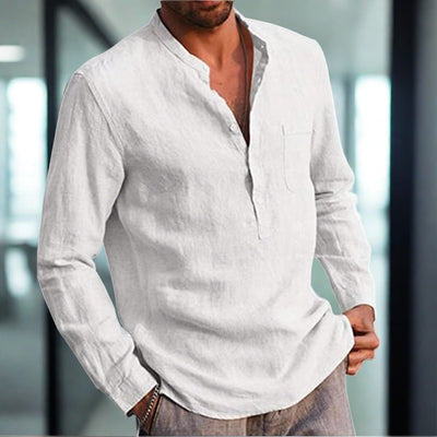 Jocelyn® | Beautiful Linen Shirt With Breast Pocket
