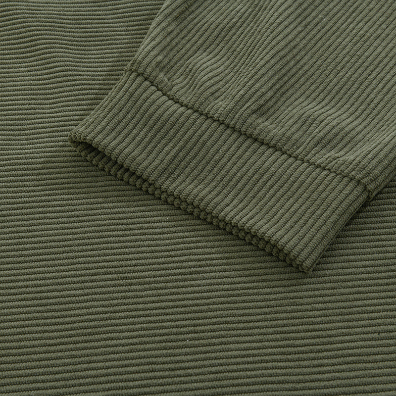 Men's Otdoor Casal Stand Collar Long Sleeve Sweatshirt