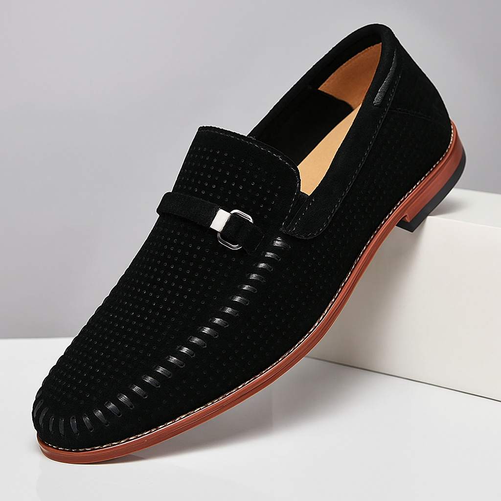 Celsus | Sorrento Suede Loafers