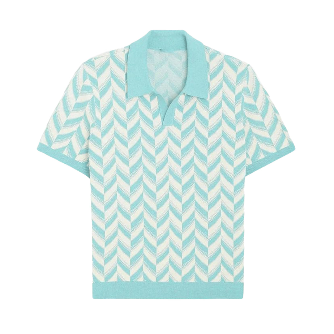 Hutch | V-neck polo shirt