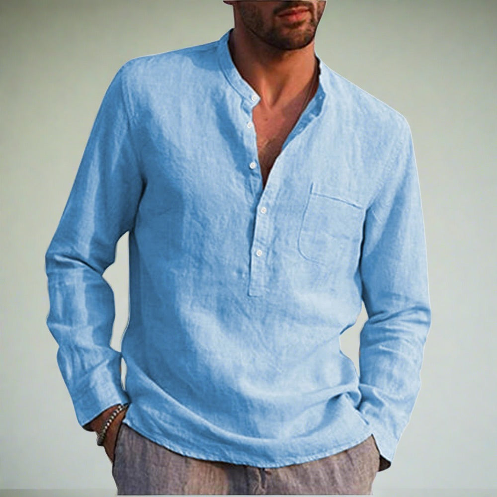 Jocelyn® | Beautiful Linen Shirt With Breast Pocket