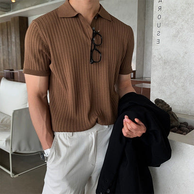 Beebe® | Knitted Polo Shirt