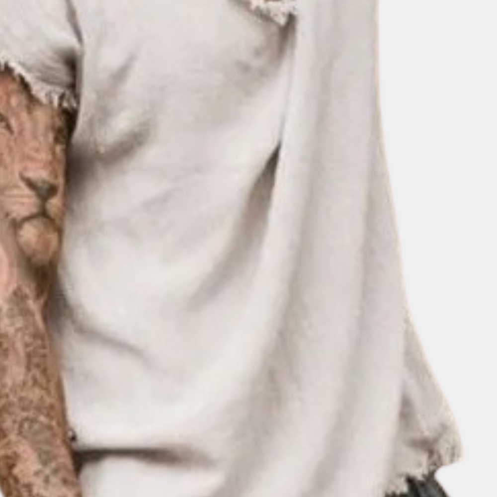 Francisco® | Casual men's shirt with a V-neck