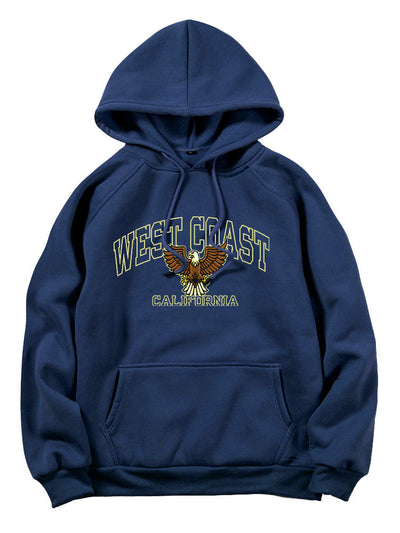 Jacob | West Coast Eagle Print Hoodie