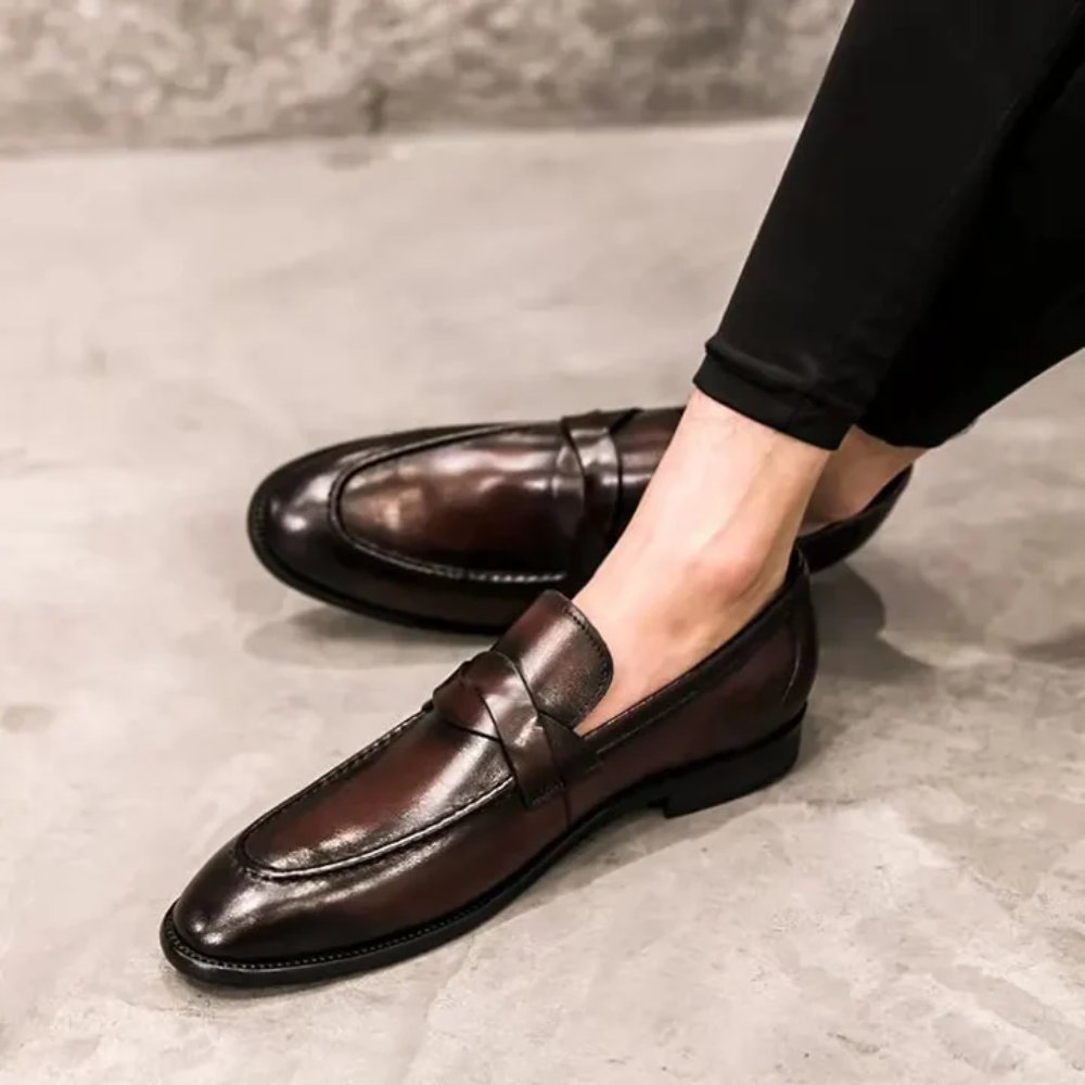 Nico | Chic Leather Loafers
