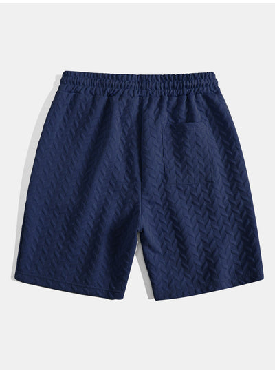 Ademar® | 3 Pieces Geometric Jacquard Shorts