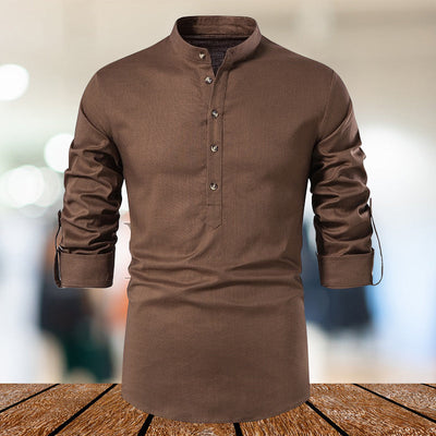 Joseph® | Men'S Solid Color Casual Button Down Shirt