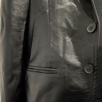 Men's Classic Vine SliFit Leather Blazer