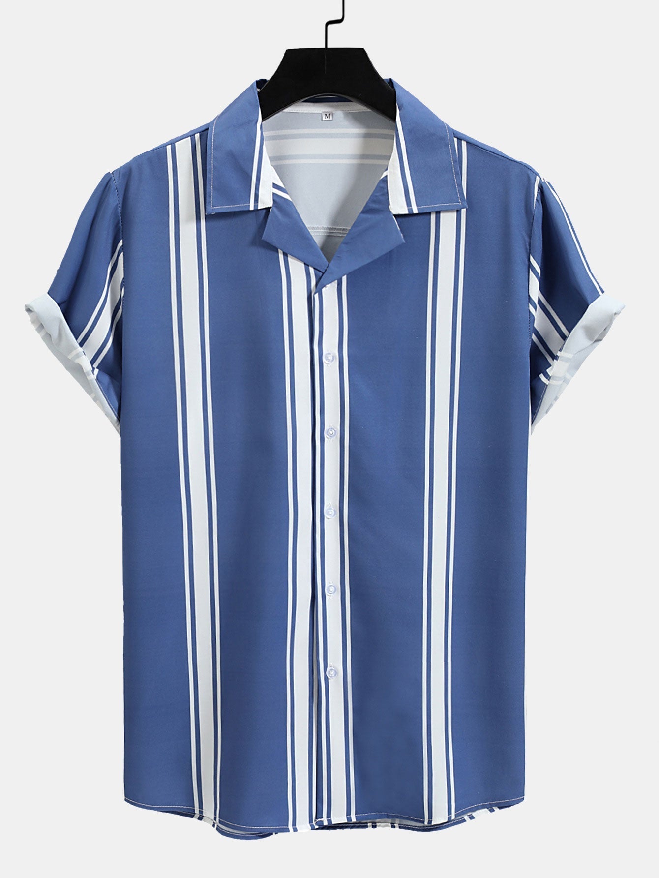 Armas® | Striped Print Revere Shirt