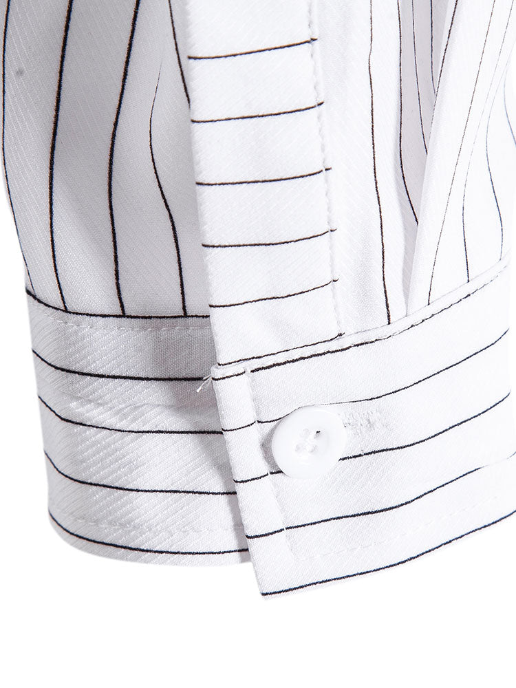 Amos® | Long Sleeved Pinstripe Shirt