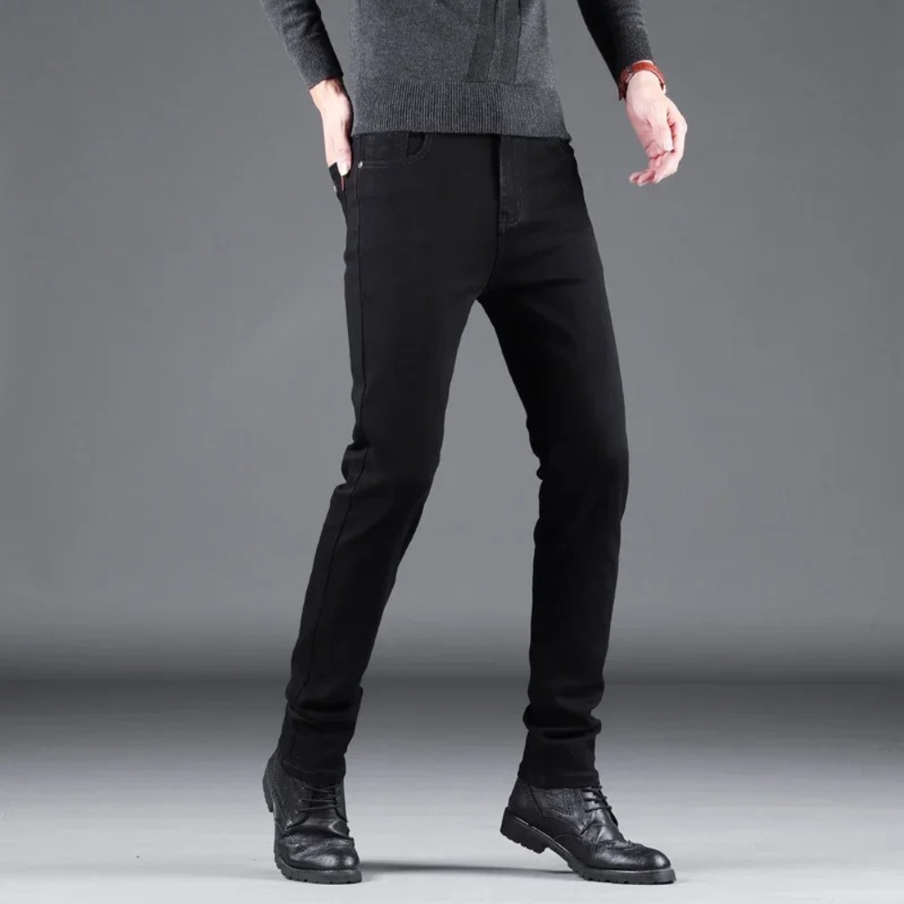 Hart | Aaron Straight Black Jeans