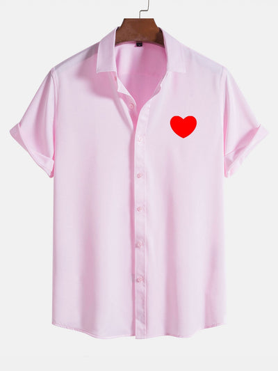 Artek® | Red Heart Pattern Shirts