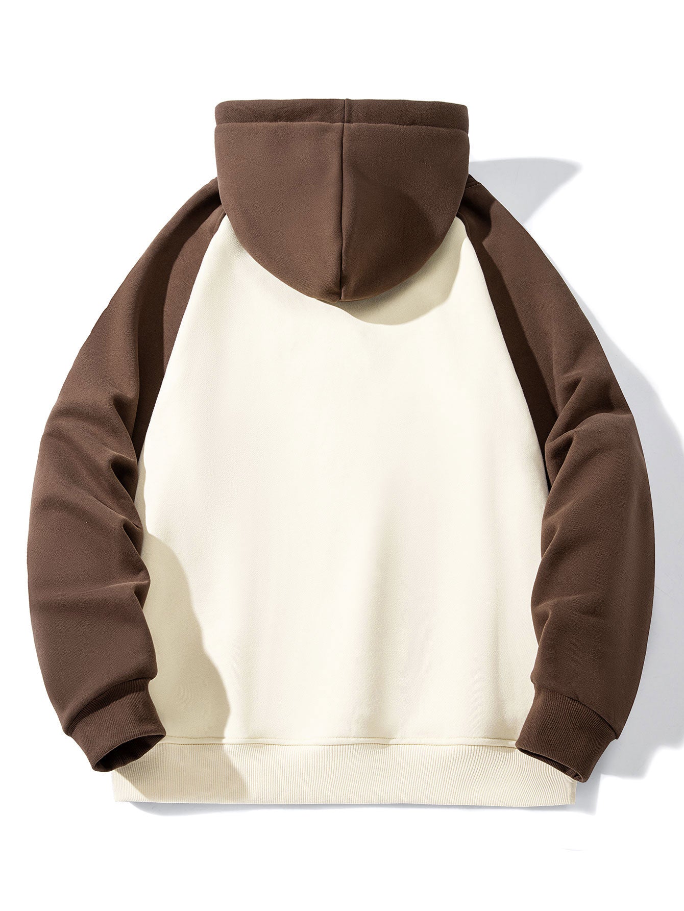 Jeremy | New York Print Pactchwork Raglan Hoodie