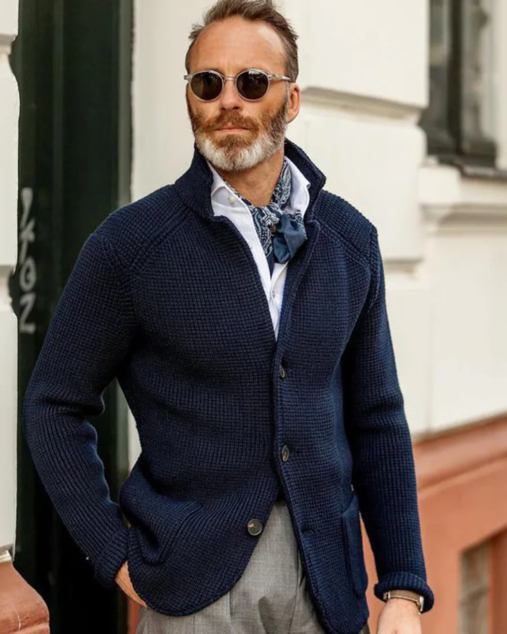 Andrew | Knit Cardigan