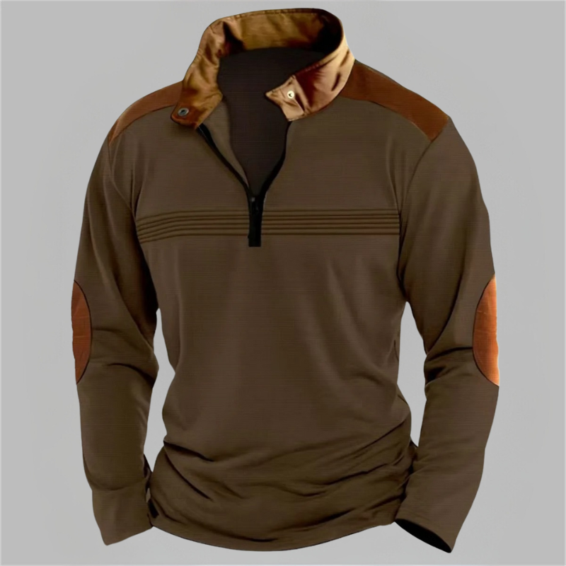 Vicente® | Comfortable Long Sleeve Polo Shirt