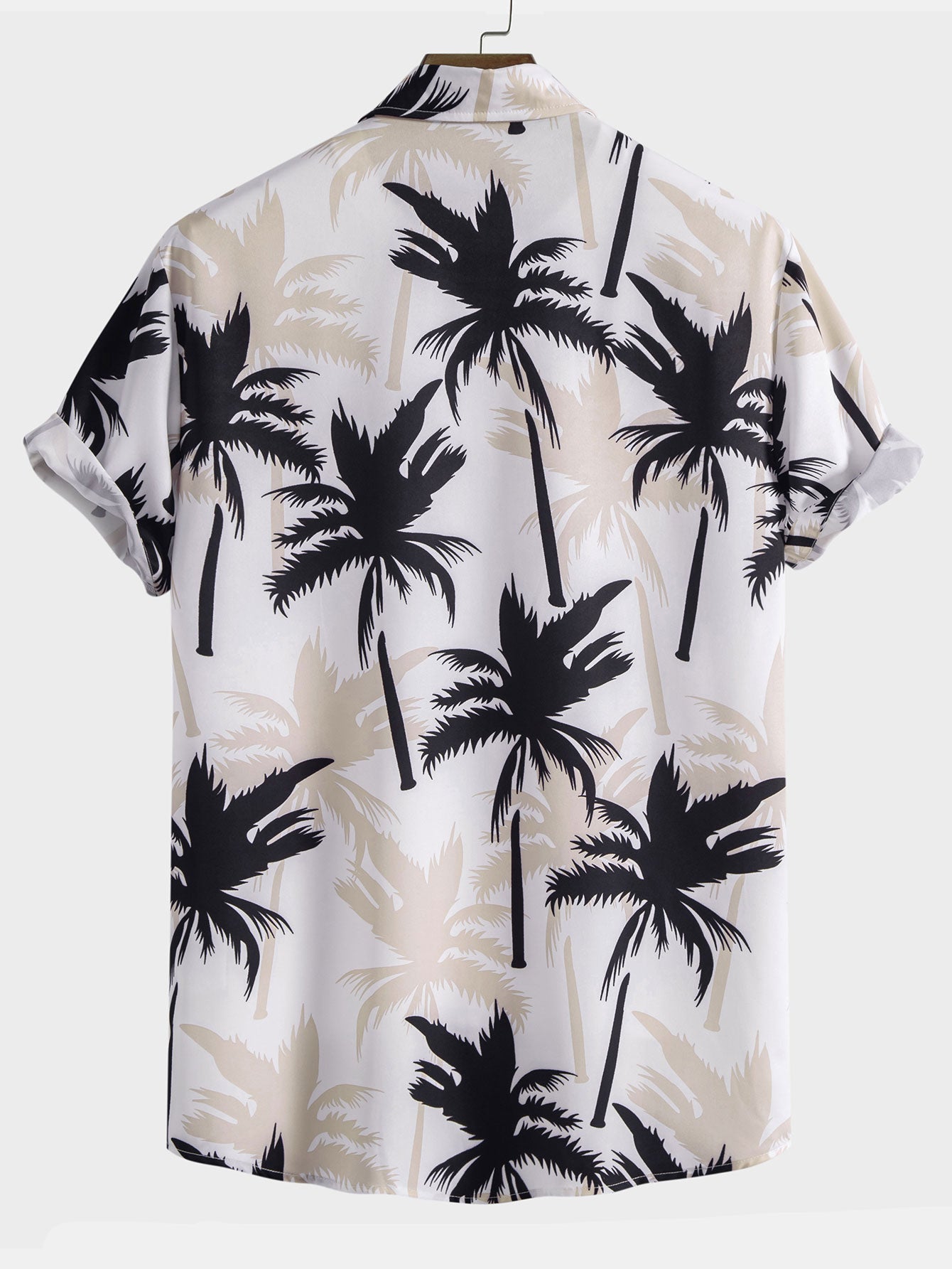Ray® | Palm Tree Print Button Up Shirt & Swim Shorts