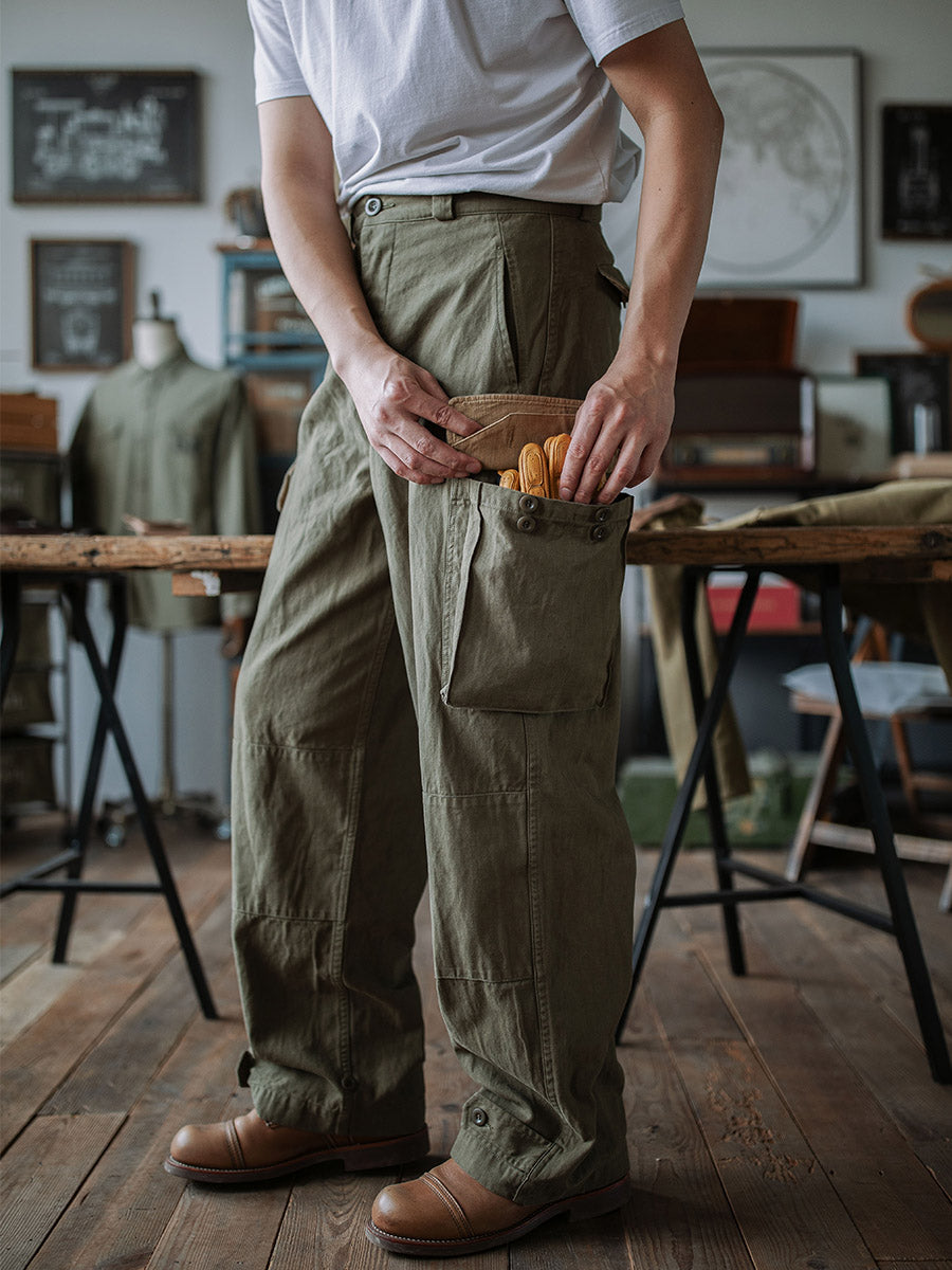 Cian | M-47 Herringbone Military Pants
