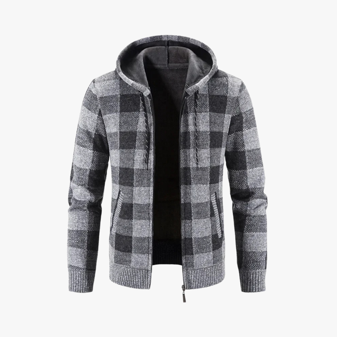 Tito® | Hooded Plaid Zipper