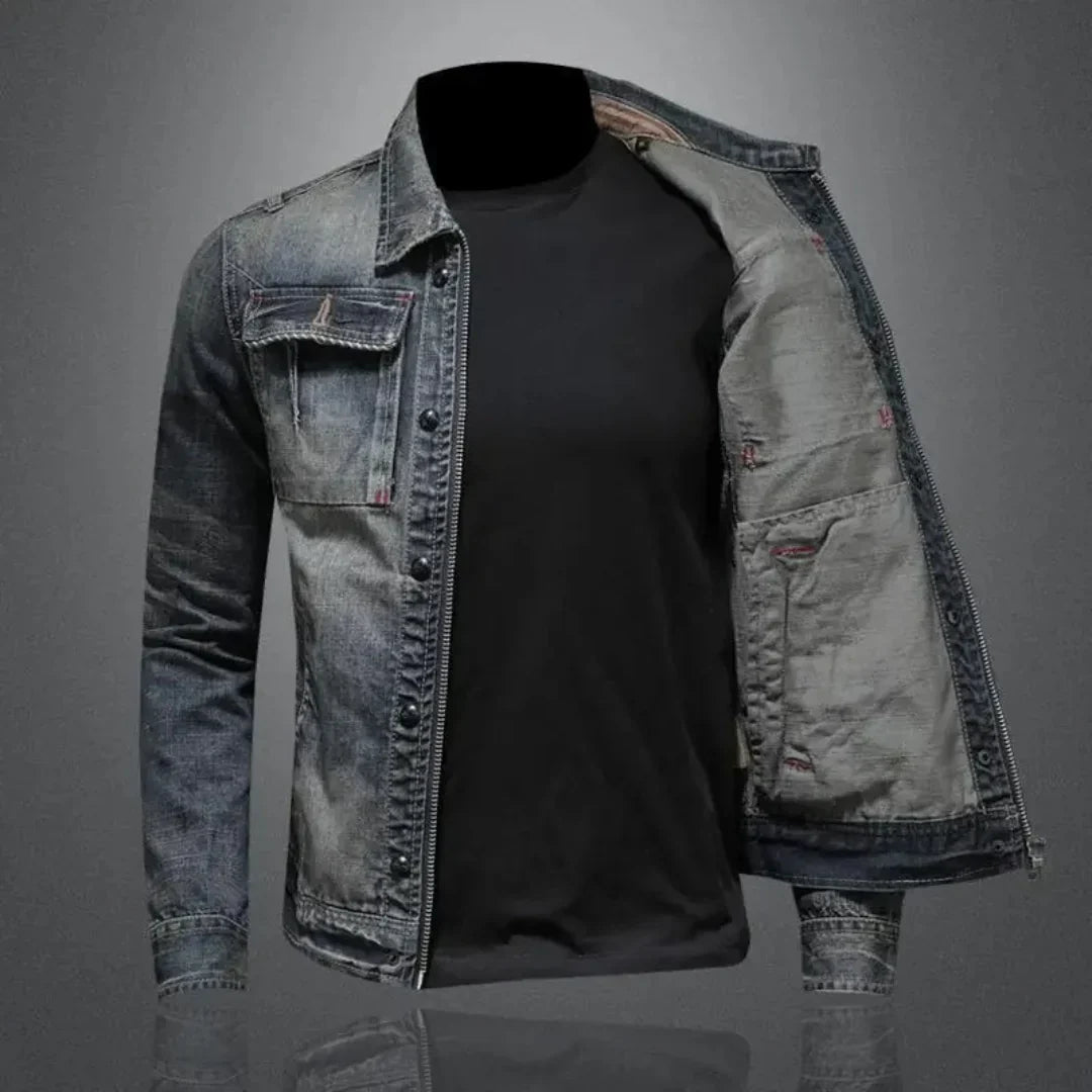 Matthew® | Robust insulated denim jacket