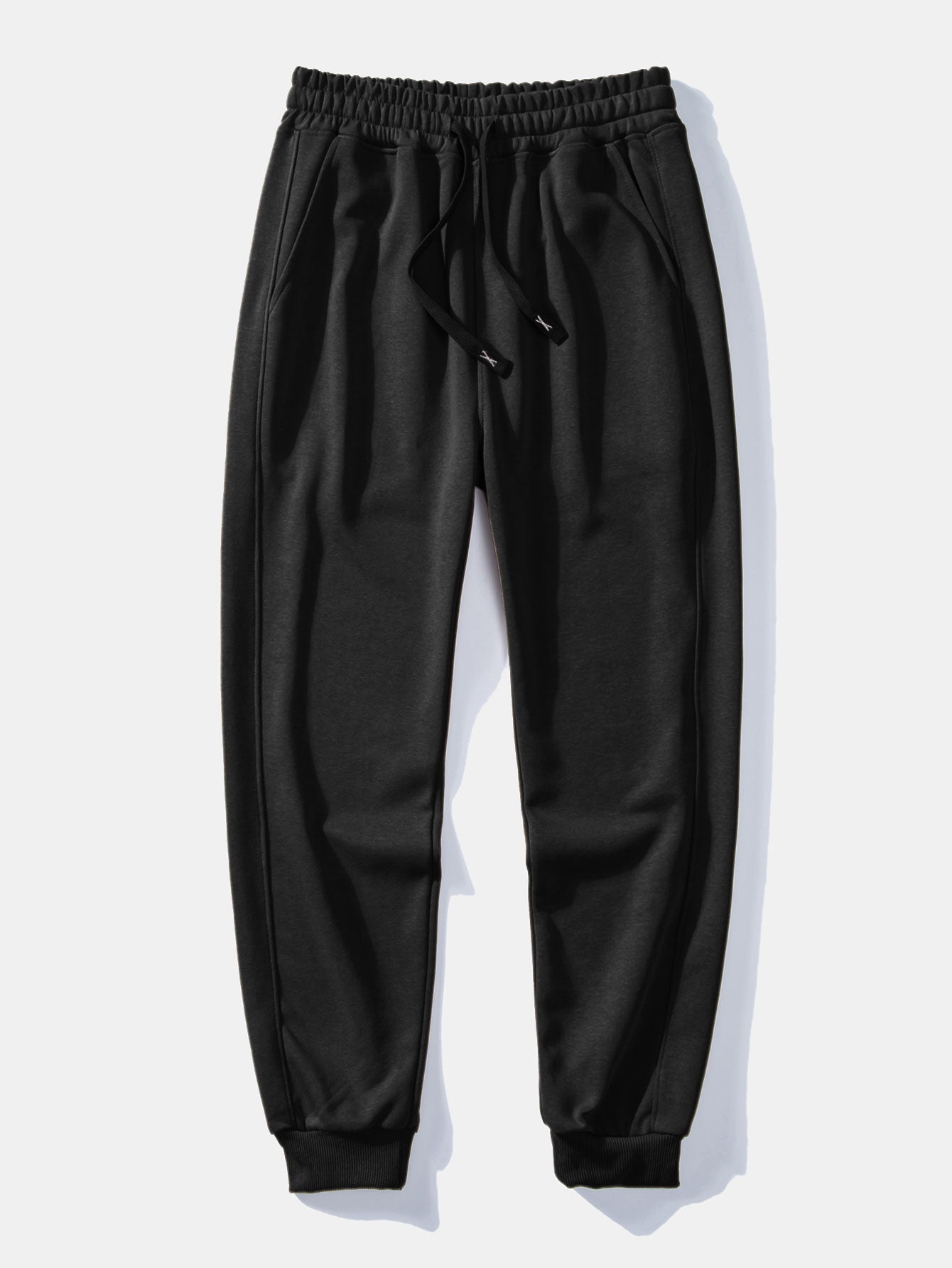 Afram® | Never Give Up Print Relax Fit Sweatshirt & Basic Jogging Pants
