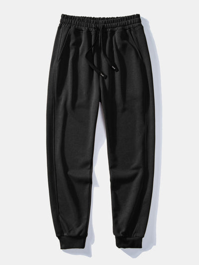 Afram® | Never Give Up Print Relax Fit Sweatshirt & Basic Jogging Pants