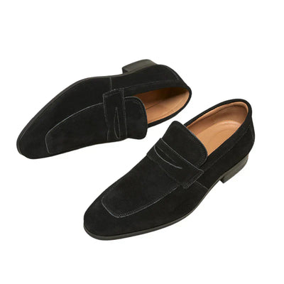Tristan® | Suede Strap Loafers
