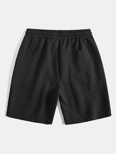 Ademar® | 3 Pieces Geometric Jacquard Shorts