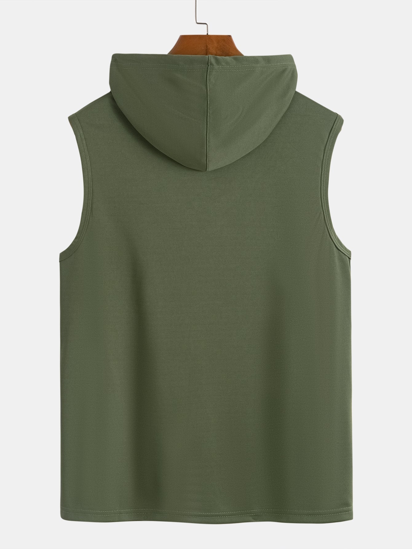 Juvenal® | Athletic Mesh Kangaroo Pocket Hooded Tank