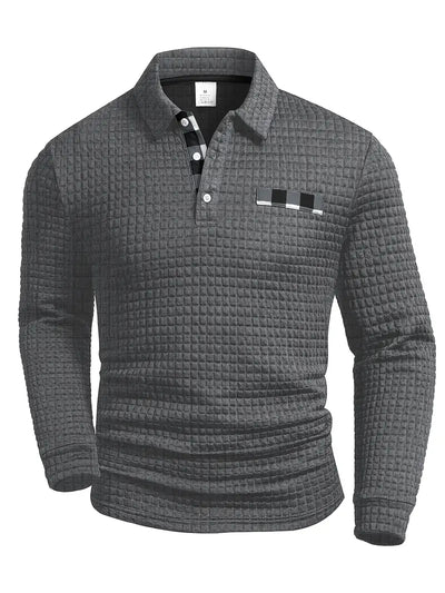 Uriel | Ribbed Polo Sweater