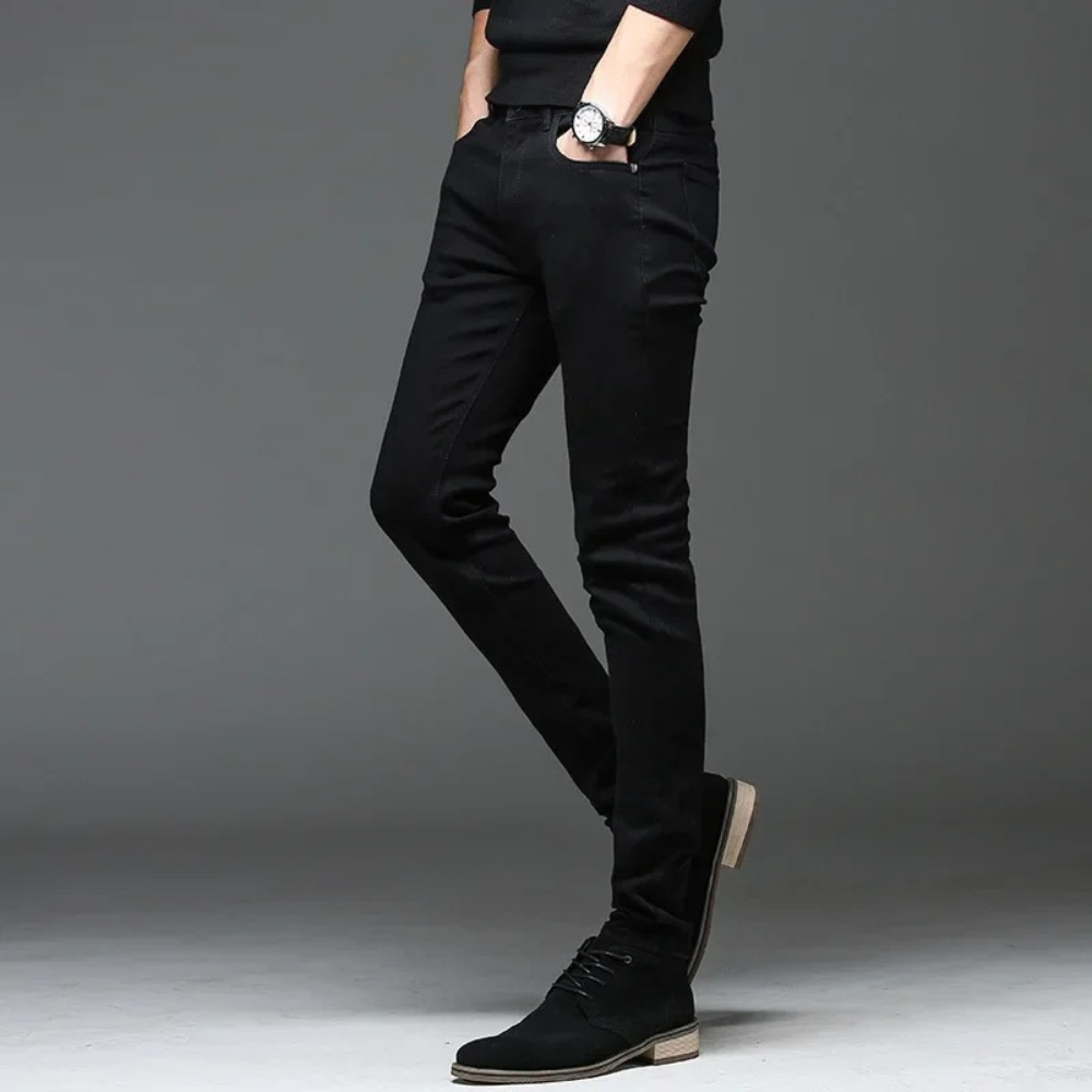 Granger | Hunter Black Straight Leg Jeans