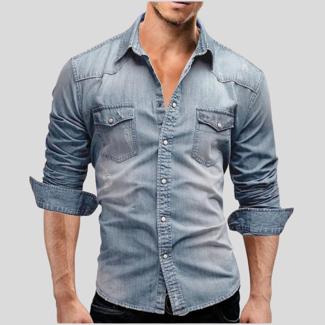 Liel® | Modern Denim Shirt