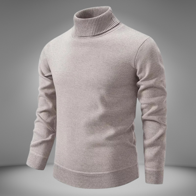 Eneas | Classic turtleneck knit sweater for men